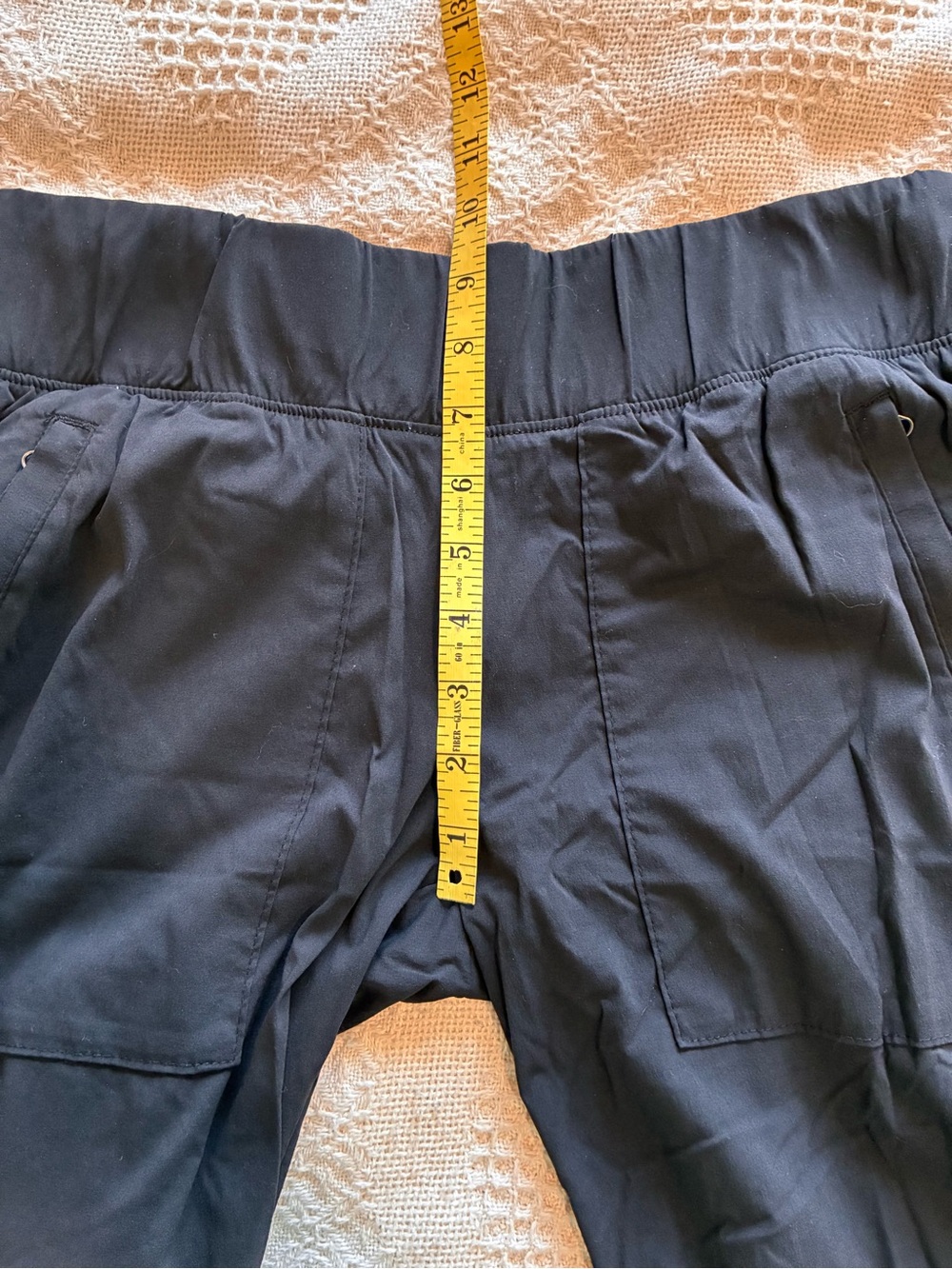 Columbia Utility Pants Black Nylon Stretch Pull-On Hiking Women’s Size M - Picture 6 of 13
